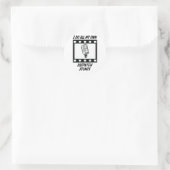 Sticker Rond Points d'expédition (Sac)