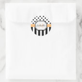 Sticker Rond Points et bandes (Sac)