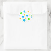 Sticker Rond Points lumineux amusants (Sac)