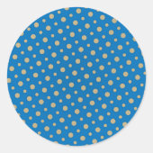 Sticker Rond Points Motif 4 (Devant)