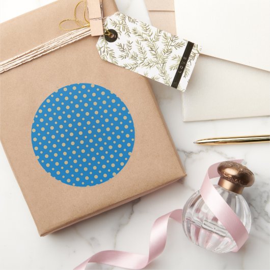 Sticker Rond Points Motif 4 (Cadeaux)