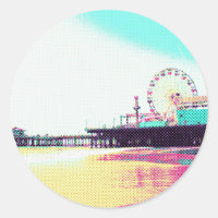 Points Prismatiques Père Noël Monica Pier Los Ange