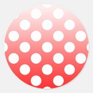 Sticker Rond Pois