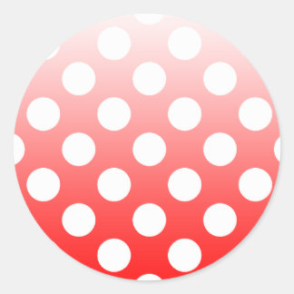Sticker Rond Pois