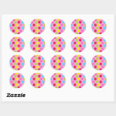 Sticker Rond Pois (Feuille)