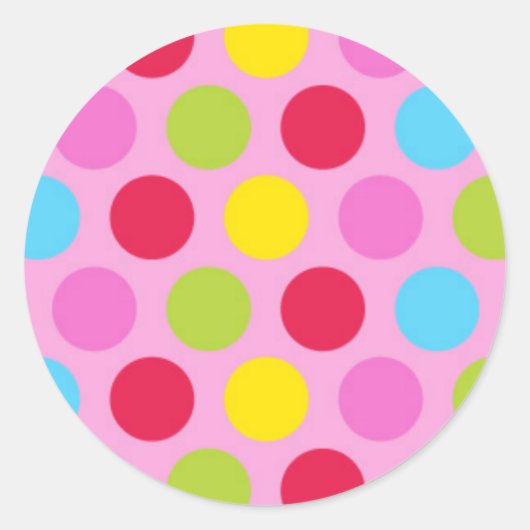 Sticker Rond Pois (Devant)