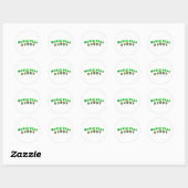 Sticker Rond Pois (Feuille)