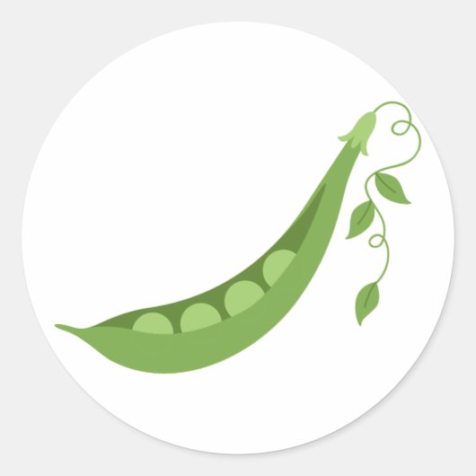 Sticker Rond Pois doux (Devant)