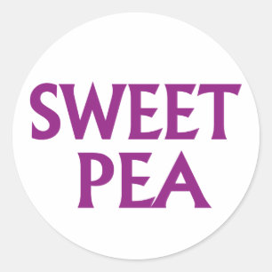 Sticker Rond Pois doux