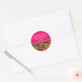 Sticker Rond Pois joueurs (Enveloppe)