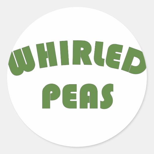 Sticker Rond Pois tourbillons (Devant)