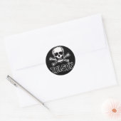Sticker Rond Poison (Enveloppe)
