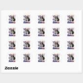 Sticker Rond Poison de Border (Feuille)