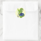 Sticker Rond Poison grenouille (Sac)