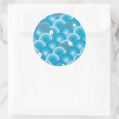 Sticker Rond Poisson (Sac)