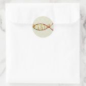 Sticker Rond Poisson (Sac)