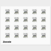Sticker Rond poisson de capture (Feuille)