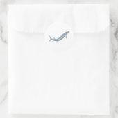 Sticker Rond Poisson Sturgeon (Sac)