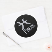 Sticker Rond Poissons (Enveloppe)