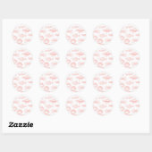Sticker Rond Poissons (Feuille)
