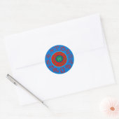 Sticker Rond Poissons Zodiaque (Enveloppe)