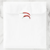 Sticker Rond Poivre Chaud (Sac)