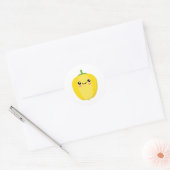 Sticker Rond Poivre jaune (Enveloppe)