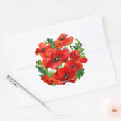 STICKER ROND POIVRE ROUGE SAUVAGE (Enveloppe)