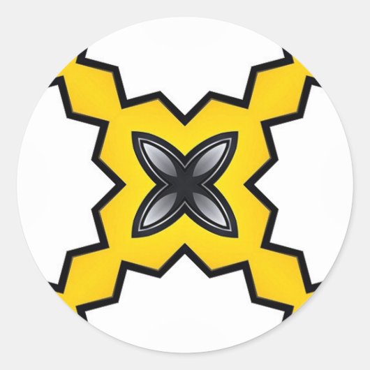 Sticker Rond Pokemon'S X (Devant)