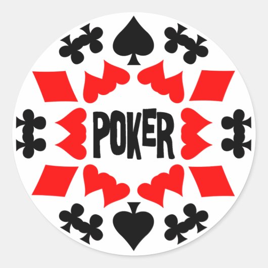 STICKER ROND POKER (Devant)