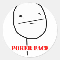 Poker face - mème
