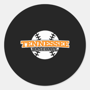 Sticker Rond Police du bloc de baseball du Tennessee
