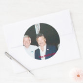 Sticker Rond politicien voleur (Enveloppe)