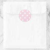 Sticker Rond Polka dot (Sac)