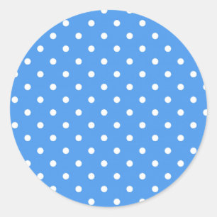 Sticker Rond Polka dot