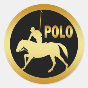 STICKER ROND POLO