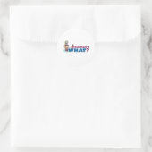 Sticker Rond Polo d'eau pour filles (Sac)