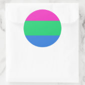Sticker Rond Polysexuel (Sac)