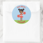 Sticker Rond Pom-pom girl (Sac)