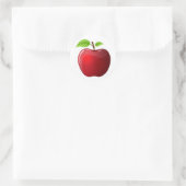 Sticker Rond pomme (Sac)