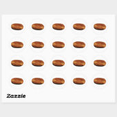 Sticker Rond Pomme de terre chaude (Feuille)