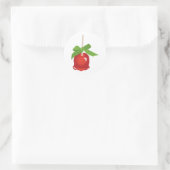 Sticker Rond Pomme en conserve (Sac)
