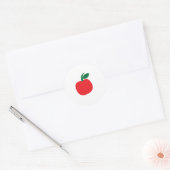 Sticker Rond Pomme Fruit (Enveloppe)