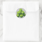 Sticker Rond Pomme verte (Sac)