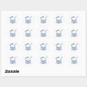 Sticker Rond Pommes de terre Lumpy (Feuille)