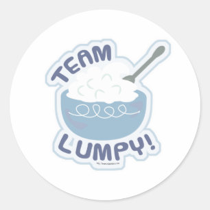 Sticker Rond Pommes de terre Lumpy