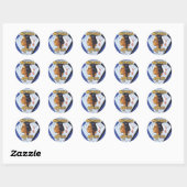 Sticker Rond Pommes Wenoka (Feuille)