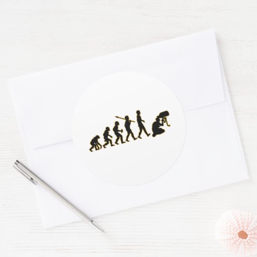 Sticker Rond Pompe (Enveloppe)