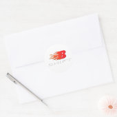 Sticker Rond Pompier B Shift (Enveloppe)