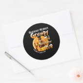 Sticker Rond Pompier | Membre honoraire Grumpy Firefighter (Enveloppe)